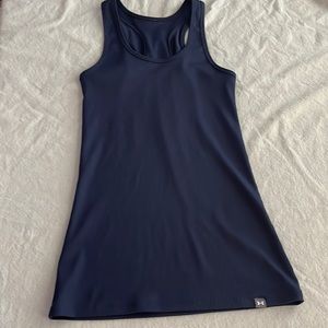 Under armor size small navy blue tank top